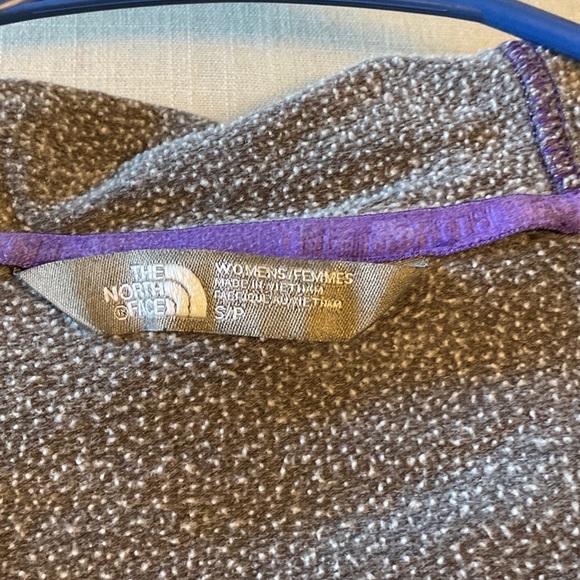 The North Face Gray and Purple Hoodie - Picture 3 of 5